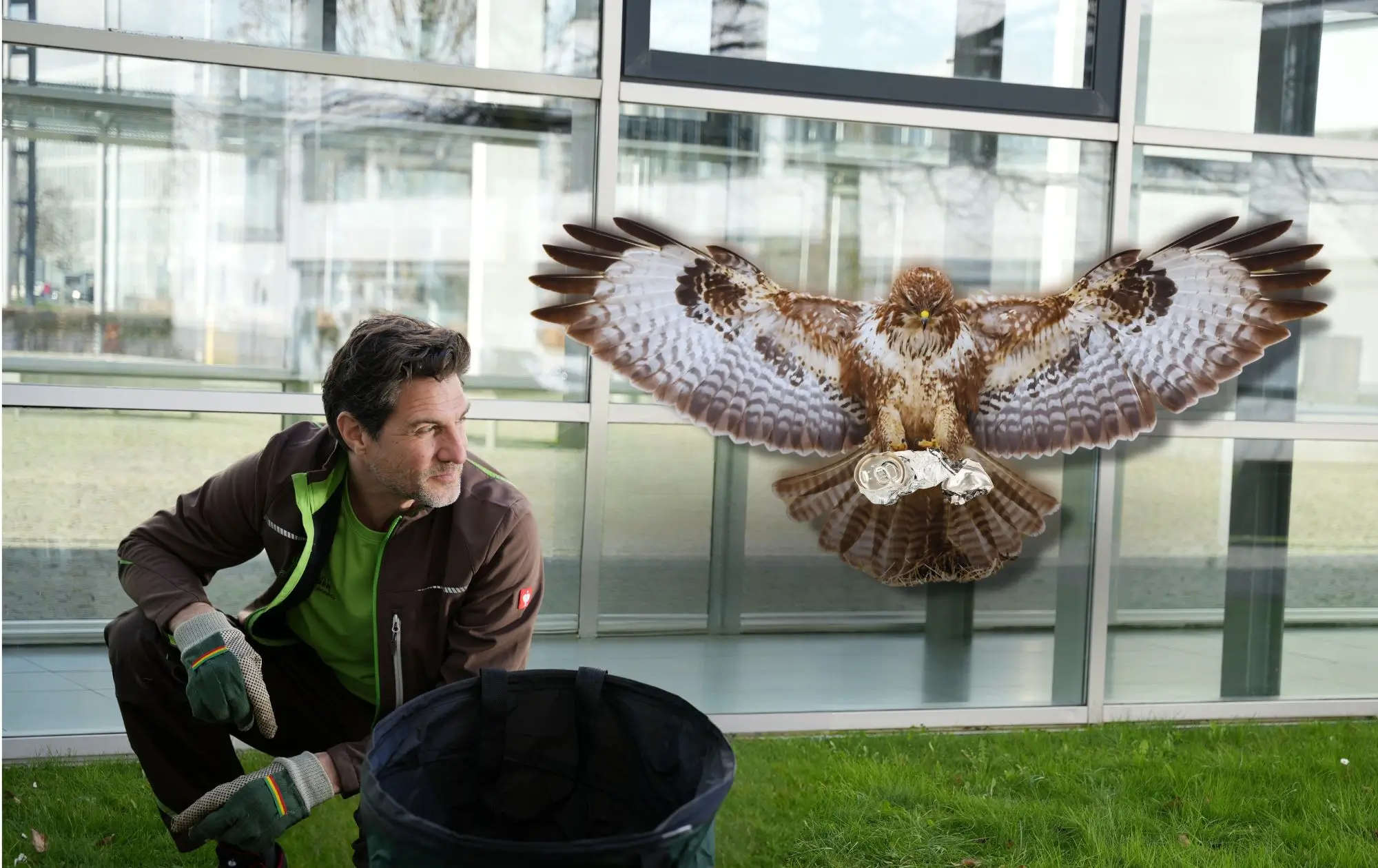 Bussard Aussenanlagenpflege April
